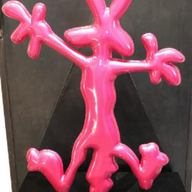 Coyote Balloon ; Super Pink ; 100cm ; 2020